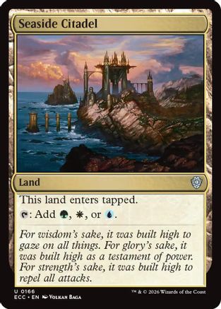 Seaside Citadel |  (166) [Commander: Lorwyn Eclipsed]