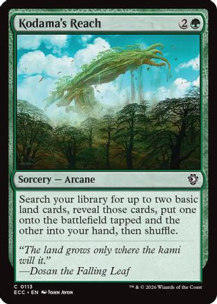Kodama's Reach |  (113) [Commander: Lorwyn Eclipsed]