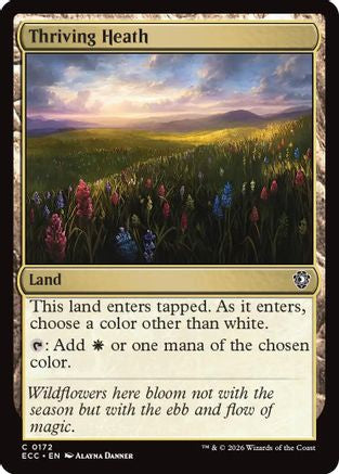 Thriving Heath |  (172) [Commander: Lorwyn Eclipsed]