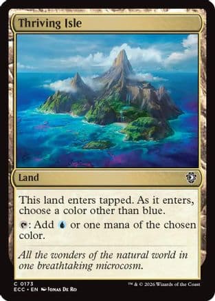 Thriving Isle |  (173) [Commander: Lorwyn Eclipsed]