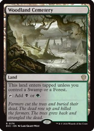 Woodland Cemetery |  (176) [Commander: Lorwyn Eclipsed]