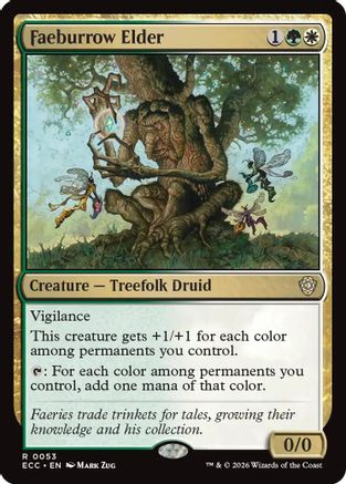 Faeburrow Elder |  (053) [Commander: Lorwyn Eclipsed]
