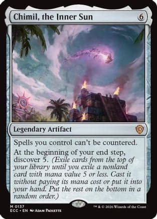 Chimil, the Inner Sun |  (137) [Commander: Lorwyn Eclipsed]