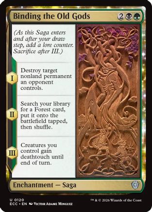 Binding the Old Gods |  (128) [Commander: Lorwyn Eclipsed]