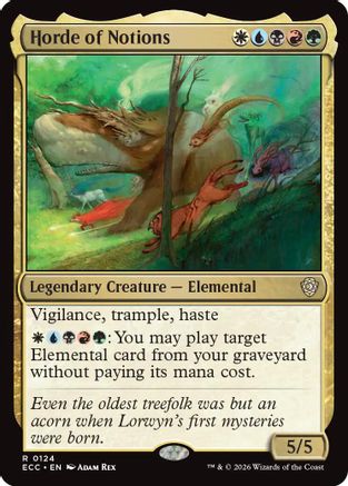 Horde of Notions |  (124) [Commander: Lorwyn Eclipsed]