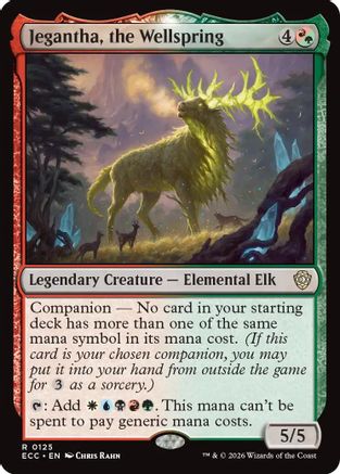 Jegantha, the Wellspring |  (125) [Commander: Lorwyn Eclipsed]