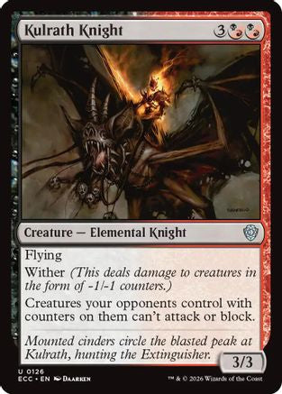 Kulrath Knight |  (126) [Commander: Lorwyn Eclipsed]