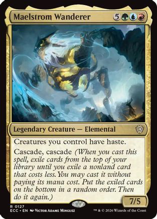 Maelstrom Wanderer |  (127) [Commander: Lorwyn Eclipsed]