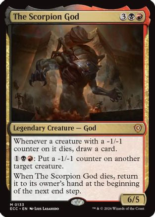 The Scorpion God |  (133) [Commander: Lorwyn Eclipsed]