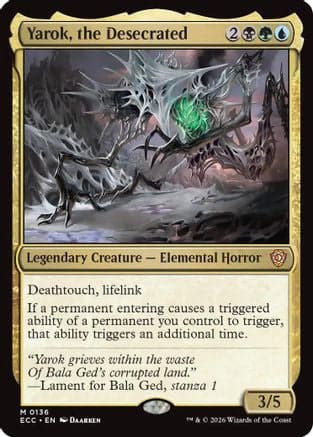 Yarok, the Desecrated |  (136) [Commander: Lorwyn Eclipsed]