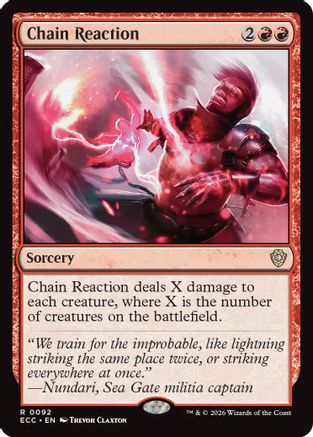 Chain Reaction |  (092) [Commander: Lorwyn Eclipsed]
