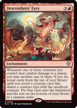 Descendants' Fury |  (093) [Commander: Lorwyn Eclipsed]