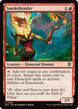 Smokebraider |  (096) [Commander: Lorwyn Eclipsed]