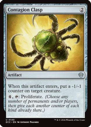 Contagion Clasp |  (140) [Commander: Lorwyn Eclipsed]