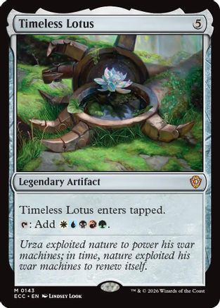 Timeless Lotus |  (143) [Commander: Lorwyn Eclipsed]