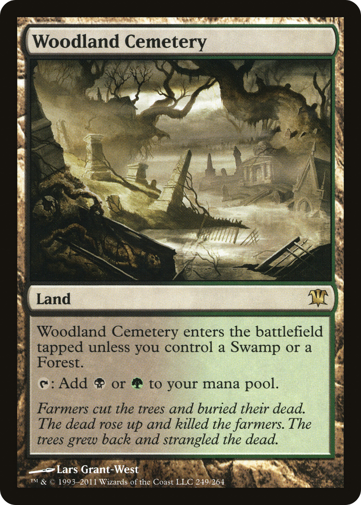 Woodland Cemetery [Innistrad] Foil