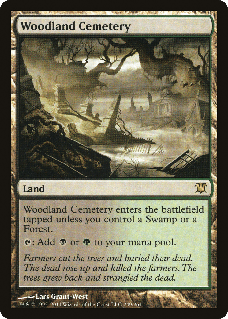 Woodland Cemetery [Innistrad] Foil