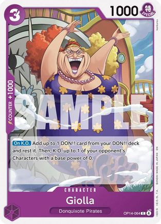 Giolla (OP14-064) - The Azure Sea's Seven