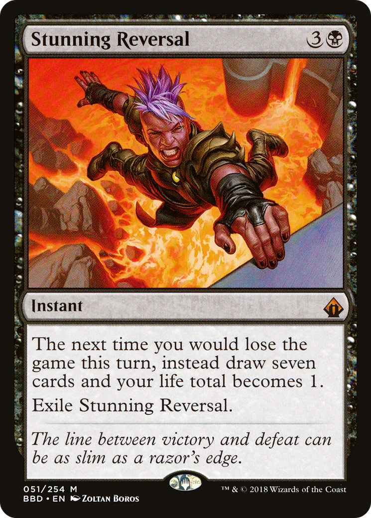 Stunning Reversal [Battlebond] Foil