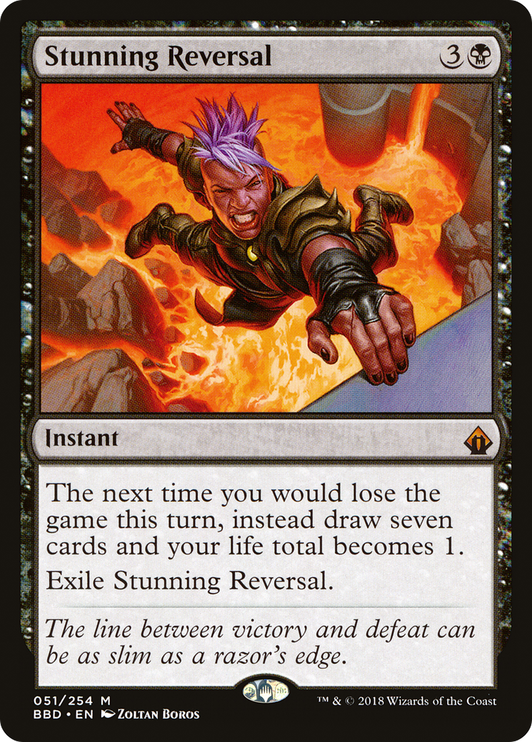 Stunning Reversal [Battlebond] Foil