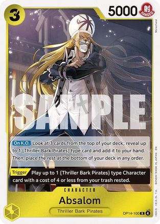 Absalom (OP14-100) - The Azure Sea's Seven Foil