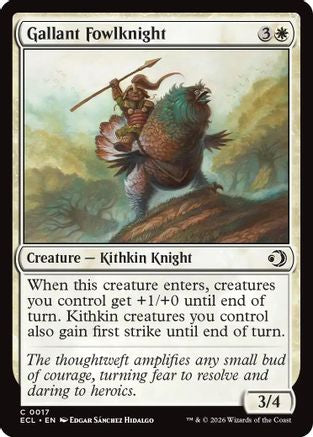 Gallant Fowlknight |  (017) [Lorwyn Eclipsed]