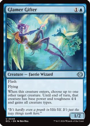 Glamer Gifter |  Foil (049) [Lorwyn Eclipsed]
