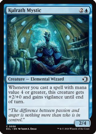 Kulrath Mystic |  Foil (056) [Lorwyn Eclipsed]