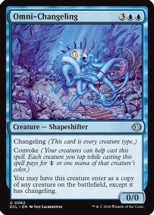 Omni-Changeling |  Foil (062) [Lorwyn Eclipsed]