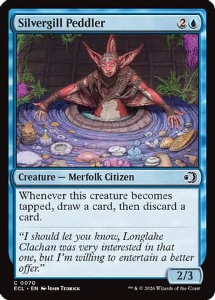 Silvergill Peddler |  Foil (070) [Lorwyn Eclipsed]