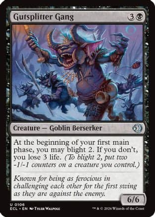 Gutsplitter Gang |  (106) [Lorwyn Eclipsed]
