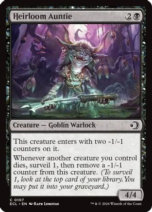 Heirloom Auntie |  Foil (107) [Lorwyn Eclipsed]
