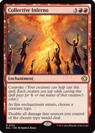 Collective Inferno |  Foil (132) [Lorwyn Eclipsed]