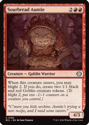Sourbread Auntie |  Foil (158) [Lorwyn Eclipsed]