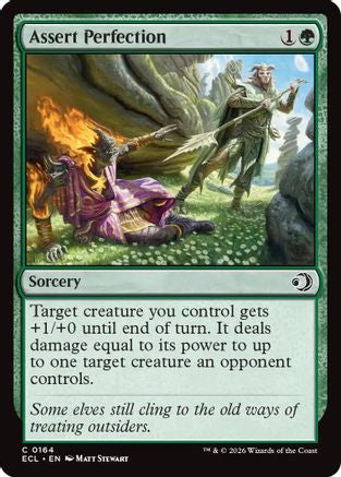 Assert Perfection |  Foil (164) [Lorwyn Eclipsed]
