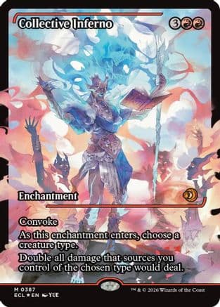 Collective Inferno (Showcase) |  Foil (387) [Lorwyn Eclipsed]