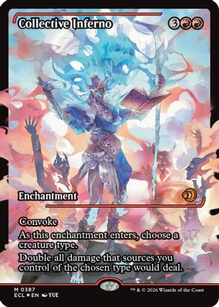 Collective Inferno (Showcase) |  Foil (387) [Lorwyn Eclipsed]