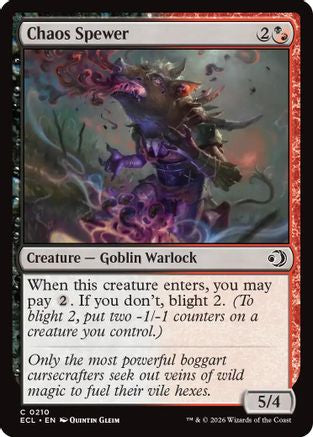 Chaos Spewer |  Foil (210) [Lorwyn Eclipsed]