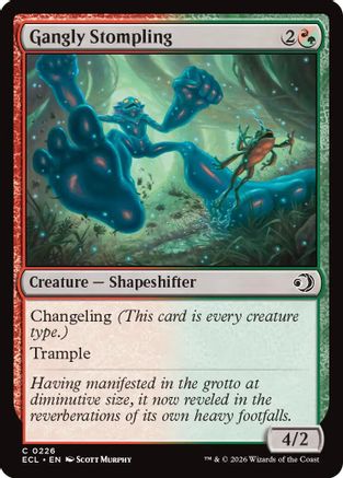 Gangly Stompling |  Foil (226) [Lorwyn Eclipsed]
