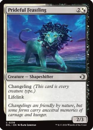 Prideful Feastling |  Foil (238) [Lorwyn Eclipsed]