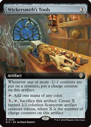Wickersmith's Tools (Extended Art) |  (041) [Commander: Lorwyn Eclipsed]