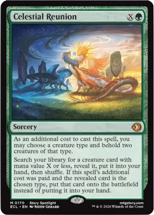 Celestial Reunion |  Foil (170) [Lorwyn Eclipsed]