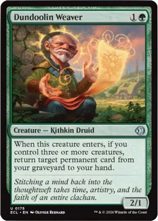 Dundoolin Weaver |  Foil (175) [Lorwyn Eclipsed]