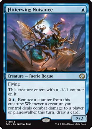 Flitterwing Nuisance |  Foil (048) [Lorwyn Eclipsed]
