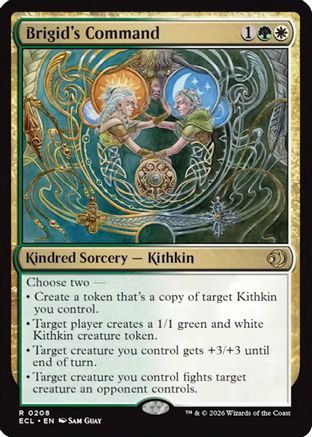 Brigid's Command |  (208) [Lorwyn Eclipsed]
