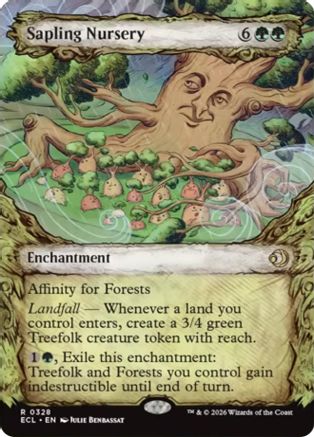 Sapling Nursery (Showcase) |  Foil (328) [Lorwyn Eclipsed]