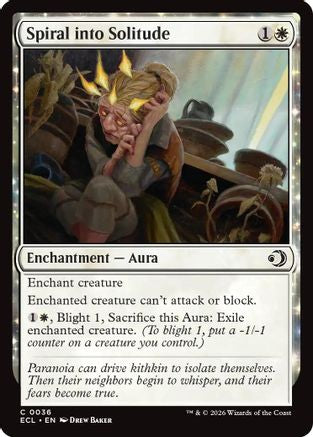 Spiral into Solitude |  Foil (036) [Lorwyn Eclipsed]