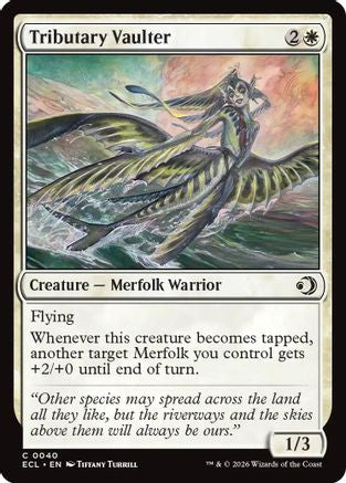 Tributary Vaulter |  Foil (040) [Lorwyn Eclipsed]