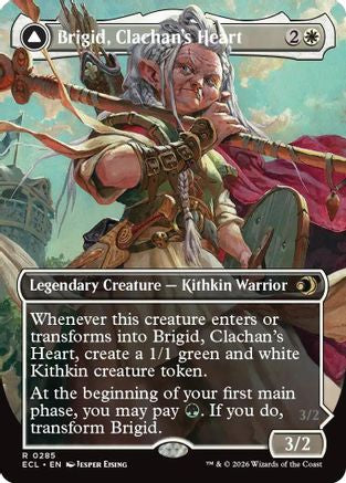 Brigid, Clachan's Heart (Borderless) |  (285) [Lorwyn Eclipsed]