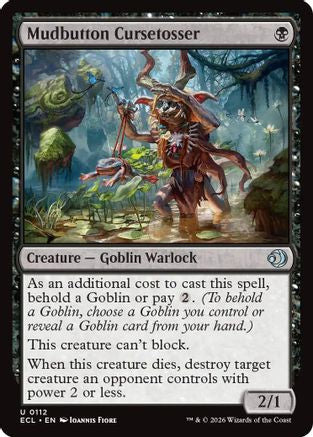 Mudbutton Cursetosser |  (112) [Lorwyn Eclipsed]